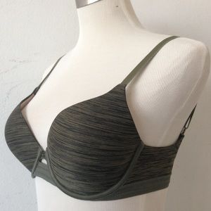 [SOLD] Victoria's Secret Pink Bra Green Sz 32 D